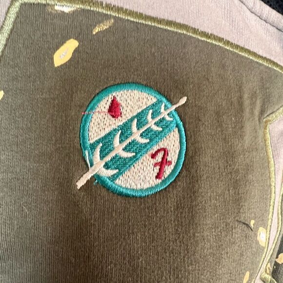 Star Wars Boba Fett Hoodie - Green, Gray, Red, Yellow - Picture 5 of 15